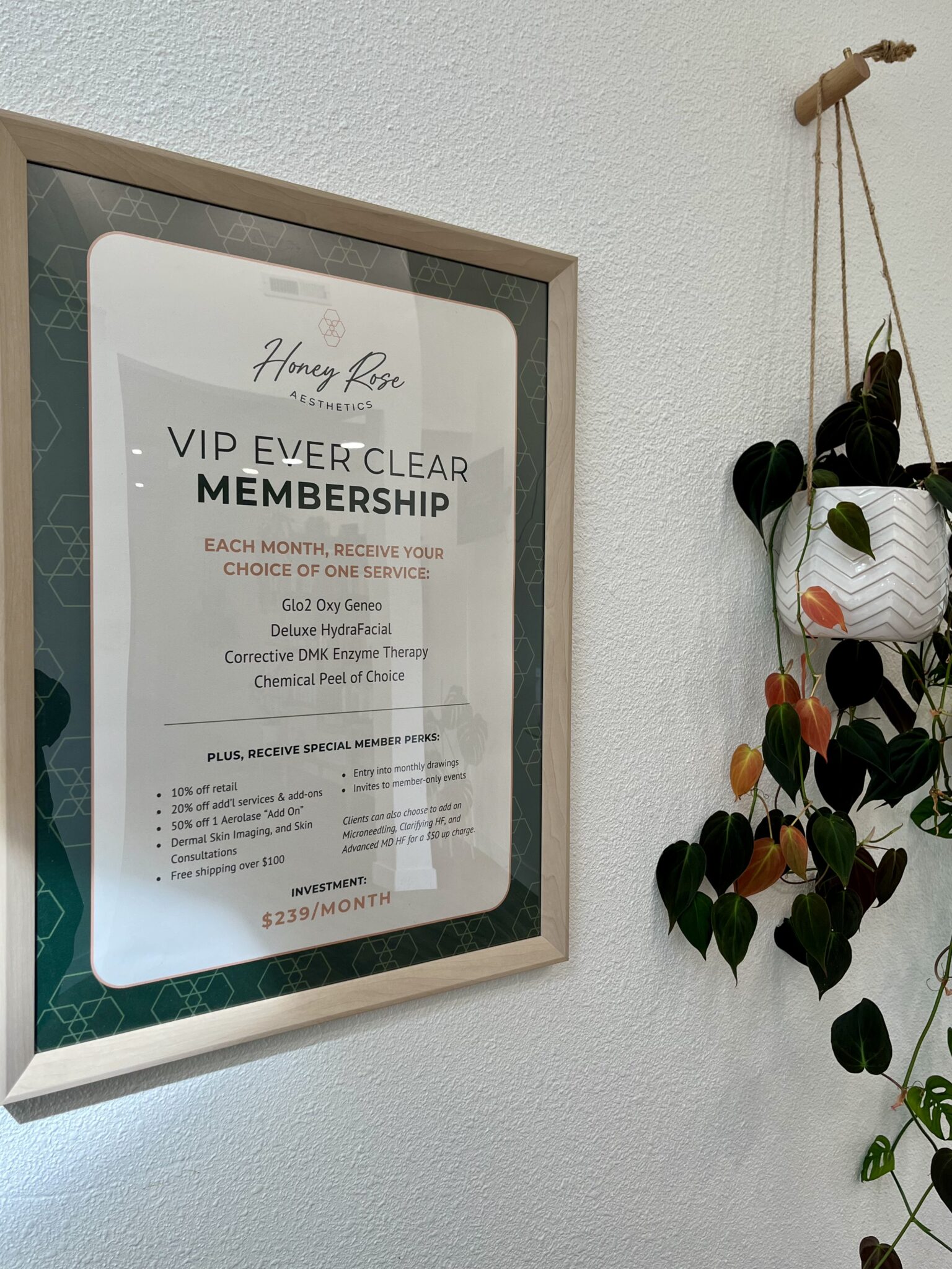 Membership Honey Rose Aesthetics